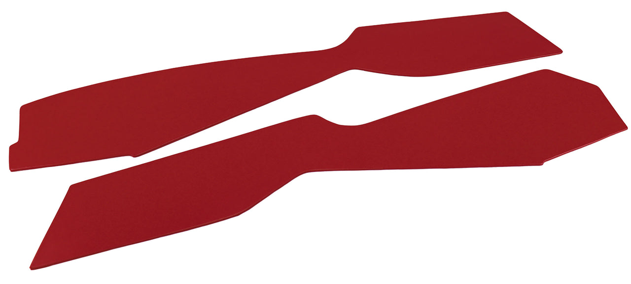 1978-1980 Corvette Leather Console Side Panels Red-416324-Corvette-Store-Online