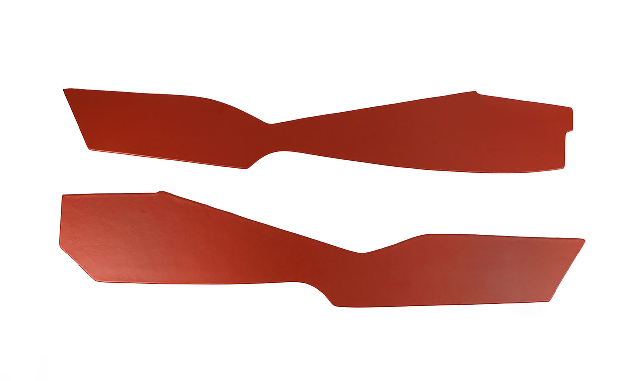 1981-1981 Corvette Leather Console Side Panels Cinnabar 1981 Early-416339-Corvette-Store-Online