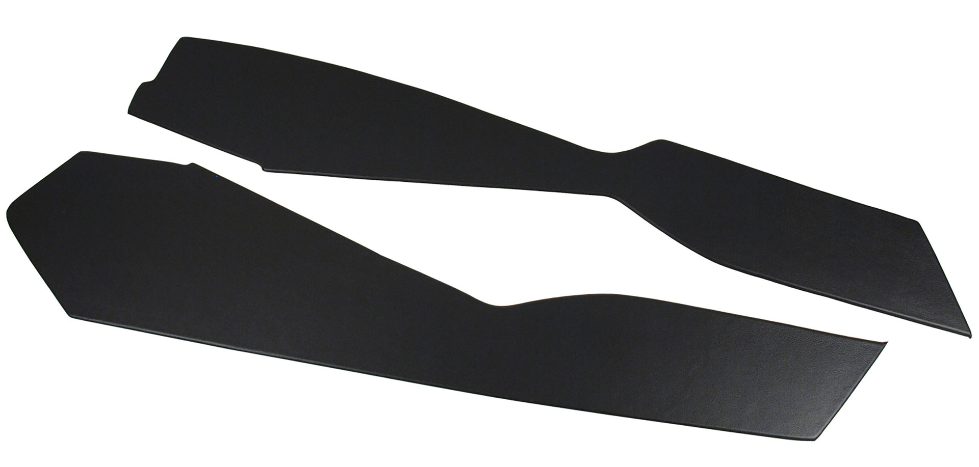 1982-1982 Corvette Leather Console Side Panels Charcoal-416421-Corvette-Store-Online