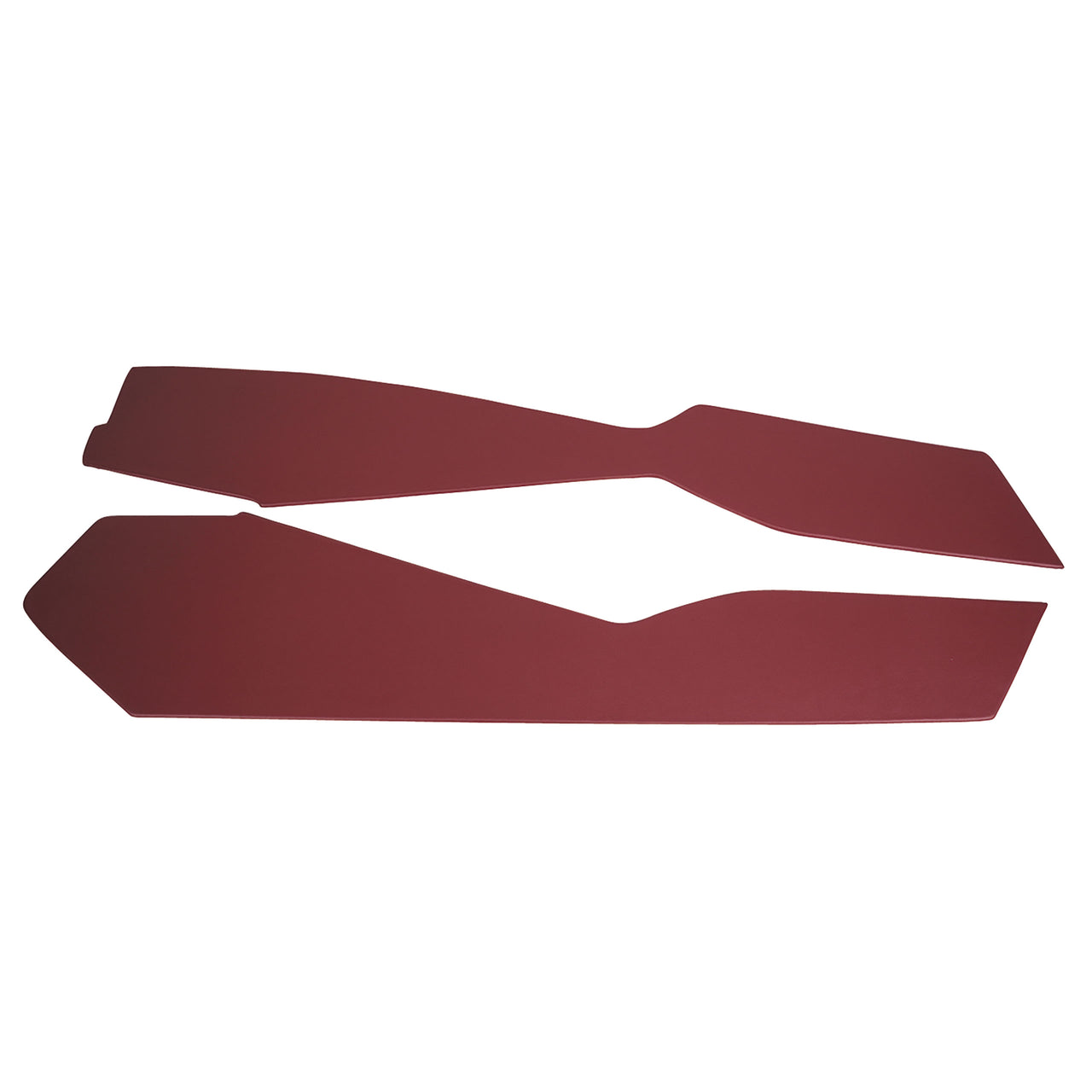 1981-1981 Corvette Leather Console Side Panels Red 1981 Late-416425-Corvette-Store-Online