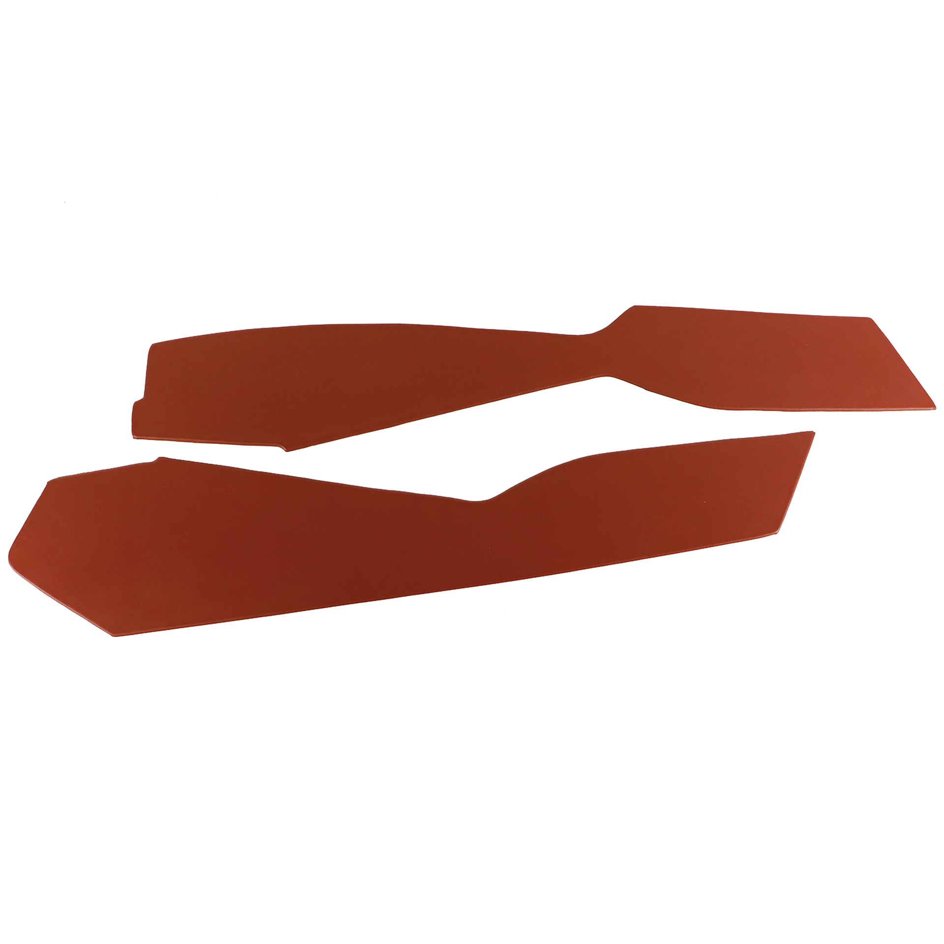 1981-1981 Corvette Leather Console Side Panels Cinnabar 1981 Late-416439-Corvette-Store-Online