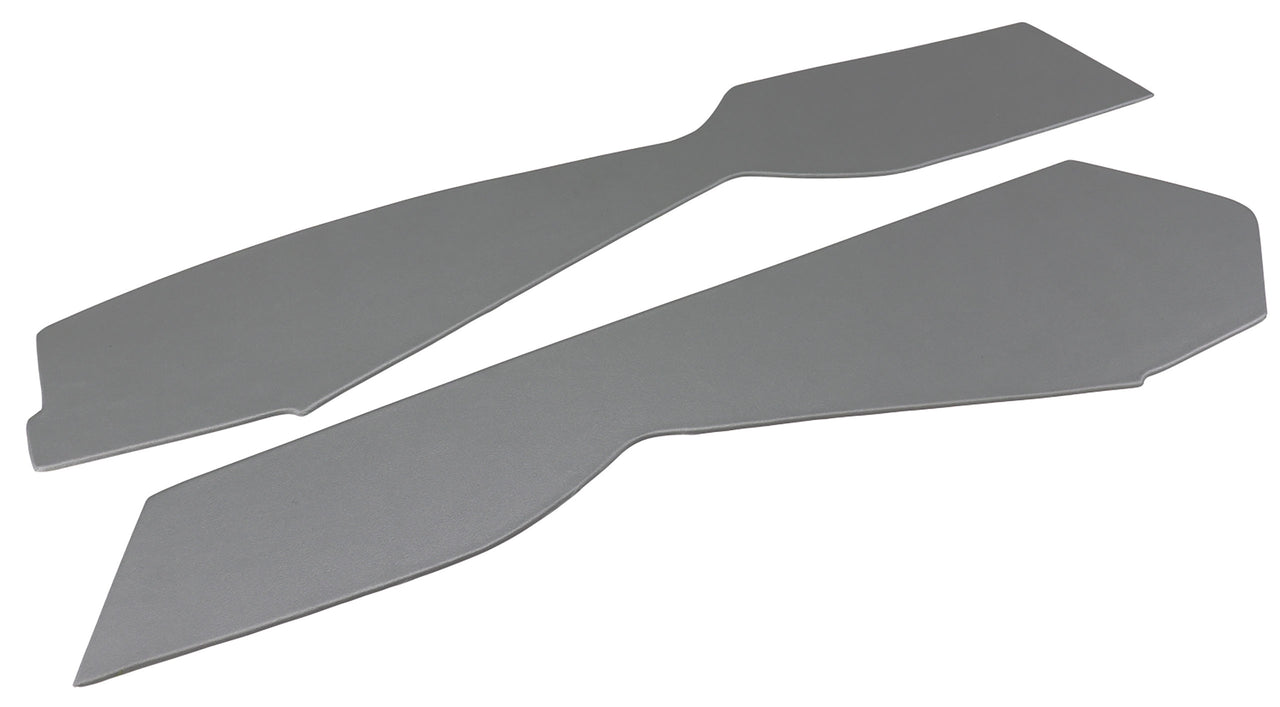 1981-1981 Corvette Leather Console Side Panels Silver-416464-Corvette-Store-Online