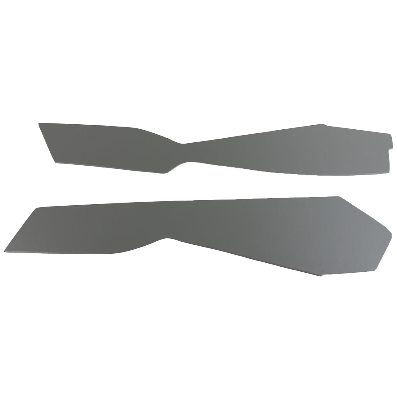 1982-1982 Corvette Leather Console Side Panels Gray-416468-Corvette-Store-Online