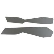 1982-1982 Corvette Leather Console Side Panels Gray-416468-Corvette-Store-Online