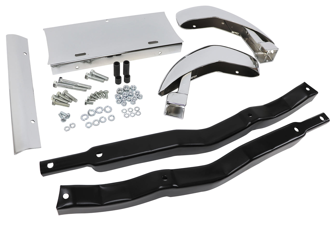 1958-1960 Corvette Front License Bumper Assembly Kit-41692-Corvette-Store-Online