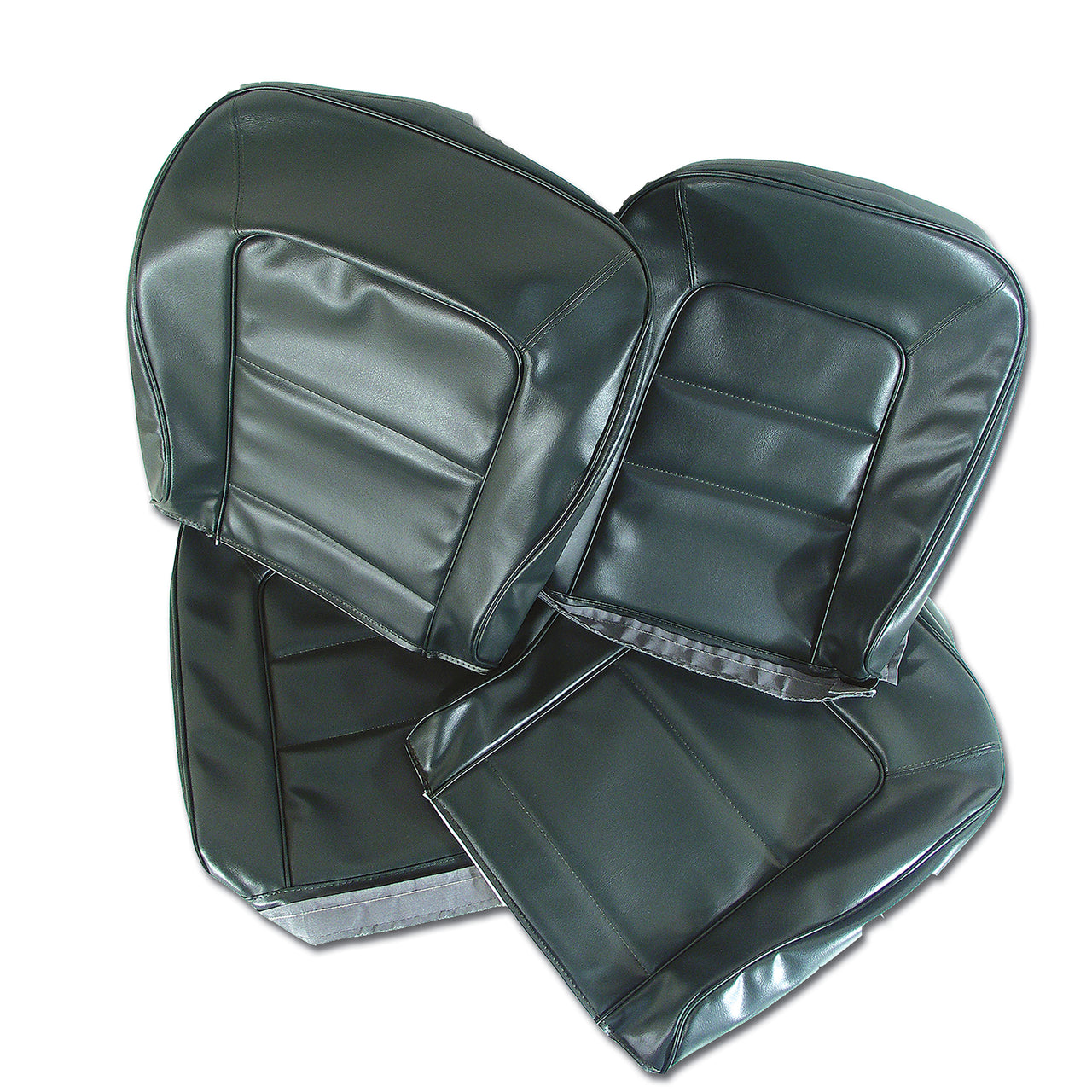 1965-1965 Corvette Vinyl Seat Covers Green-417314-Corvette-Store-Online