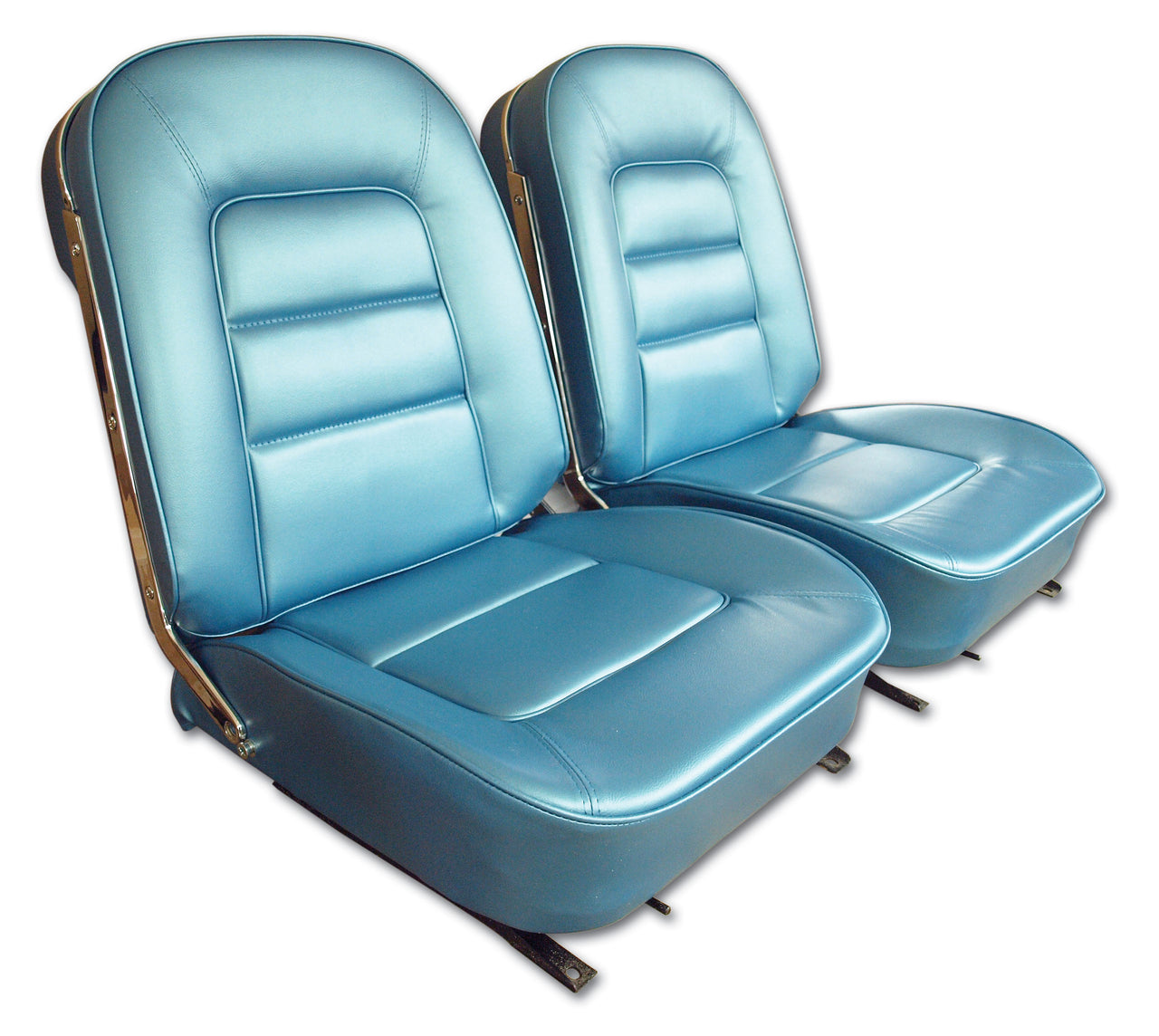 1965-1965 Corvette Vinyl Seat Covers Bright Blue-417340-Corvette-Store-Online
