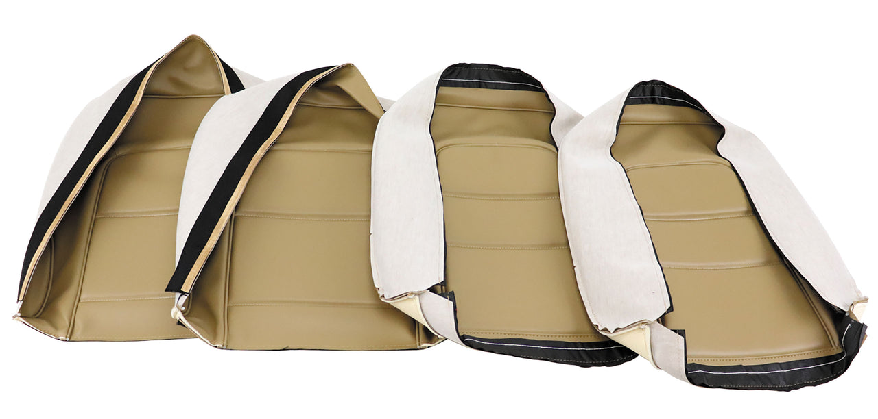 1965-1965 Corvette Vinyl Seat Covers Saddle-417352-Corvette-Store-Online