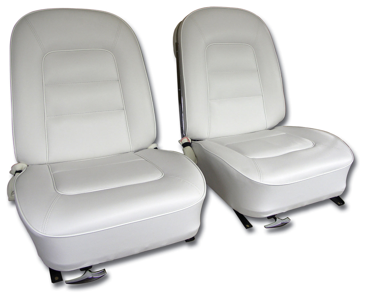 1965-1965 Corvette Vinyl Seat Covers White-417365-Corvette-Store-Online