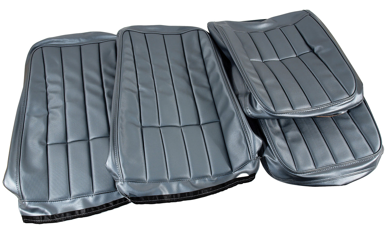 1969-1969 Corvette Vinyl Seat Covers Gunmetal-417763-Corvette-Store-Online