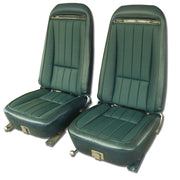 1971-1971 Corvette Vinyl Seat Covers Green-417818-Corvette-Store-Online