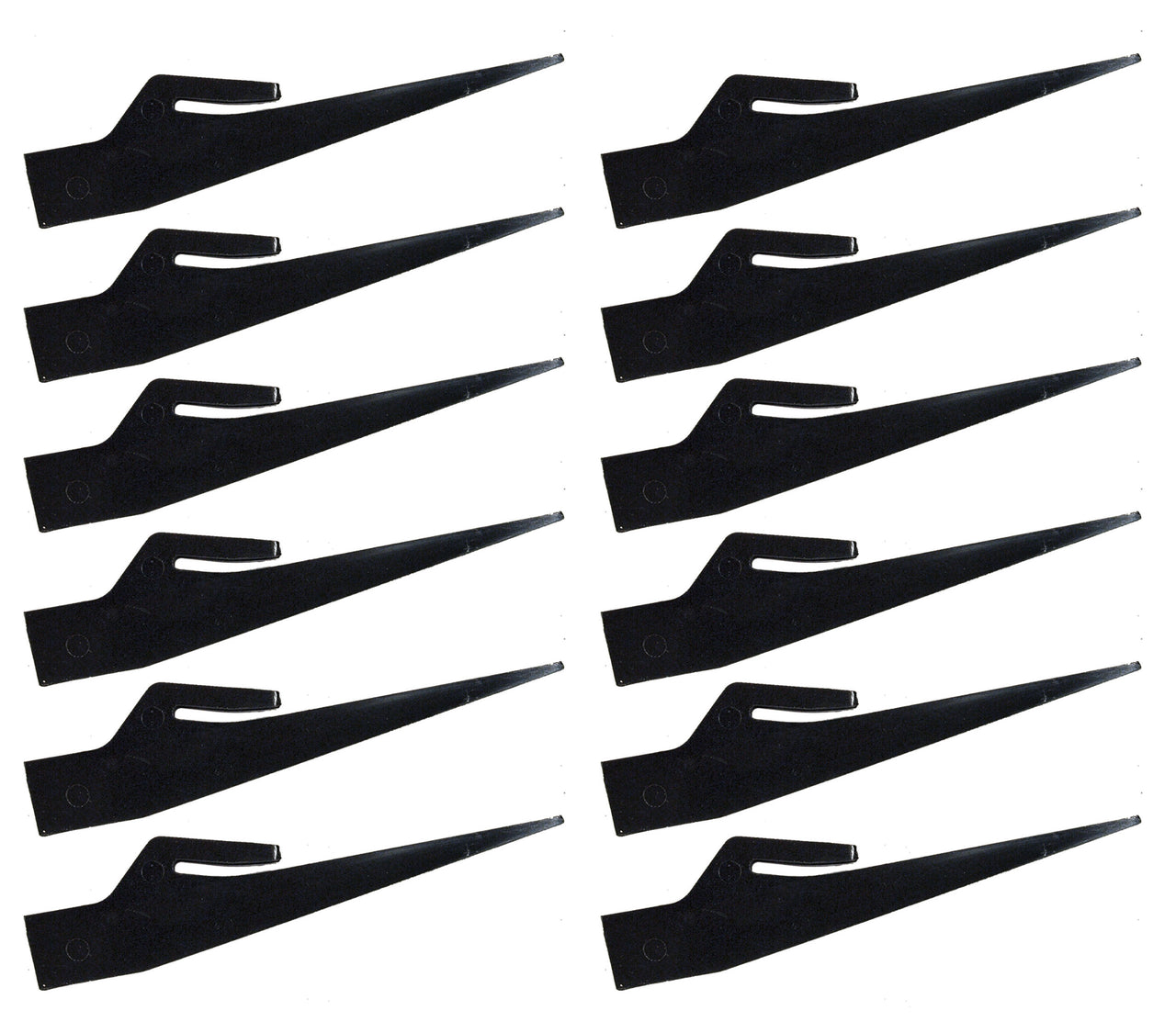 1984-1990 Corvette Side Vent Louvers 12 Piece Set-41791-Corvette-Store-Online