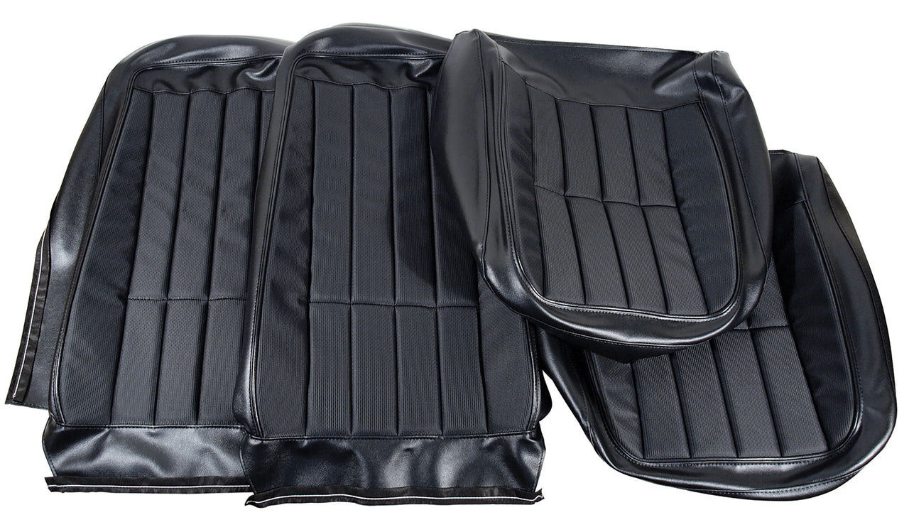 1975-1975 Corvette Vinyl Seat Covers Black-417920-Corvette-Store-Online