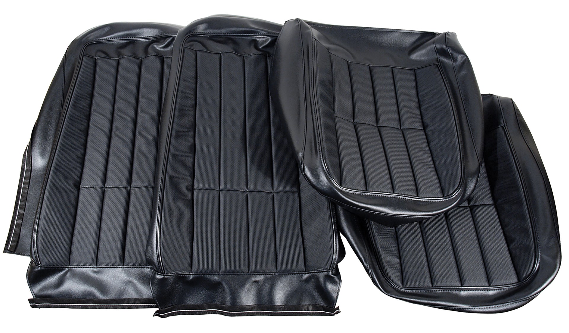 1975-1975 Corvette Vinyl Seat Covers Black-417920-Corvette-Store-Online
