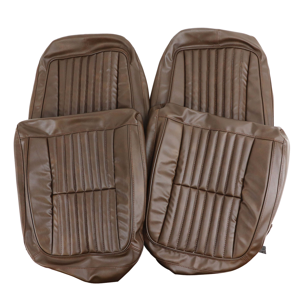 1976-1976 Corvette Vinyl Seat Covers Dark Brown-418055-Corvette-Store-Online
