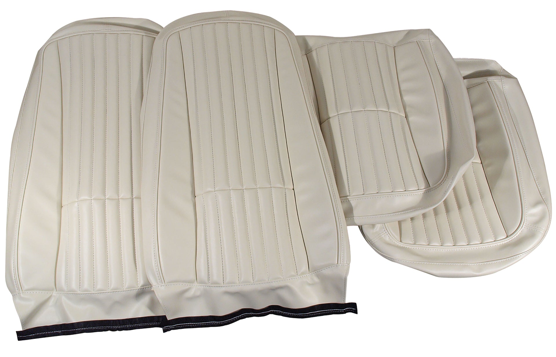 1976-1976 Corvette Vinyl Seat Covers White-418076-Corvette-Store-Online