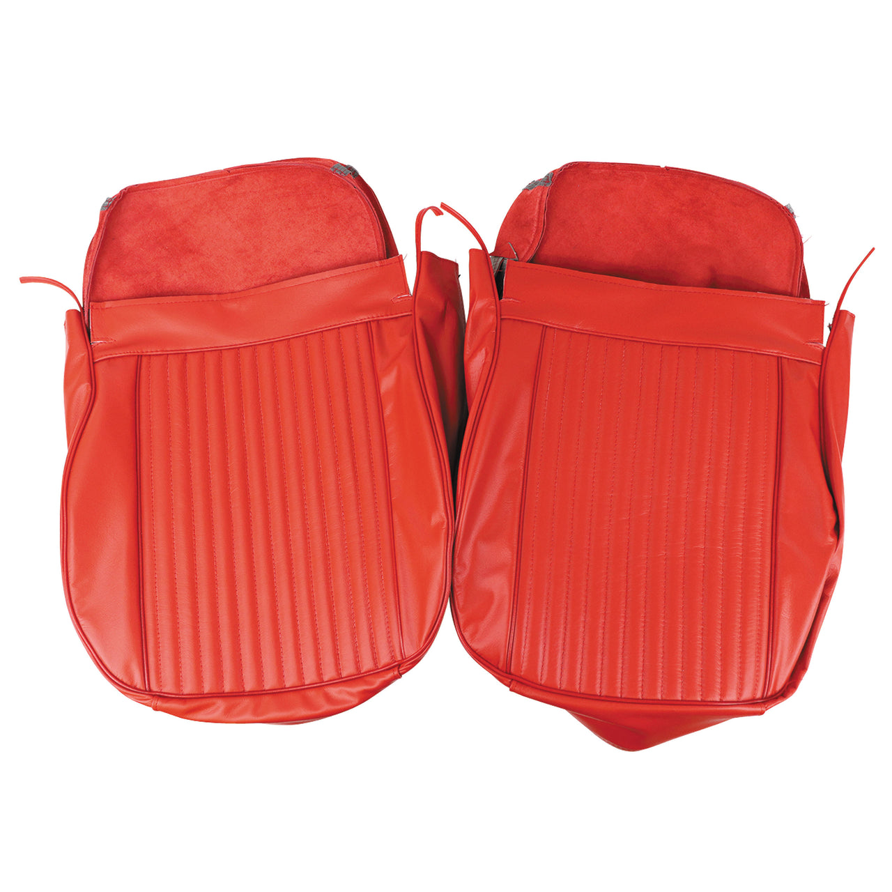 1964-1964 Corvette Leather Seat Covers Red-418435-Corvette-Store-Online