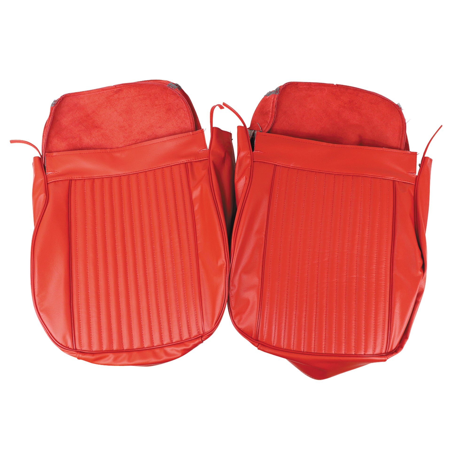 1964-1964 Corvette Leather Seat Covers Red-418435-Corvette-Store-Online