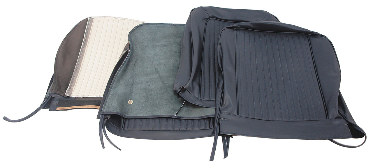 1964-1964 Corvette Leather Seat Covers Dark Blue-418442-Corvette-Store-Online