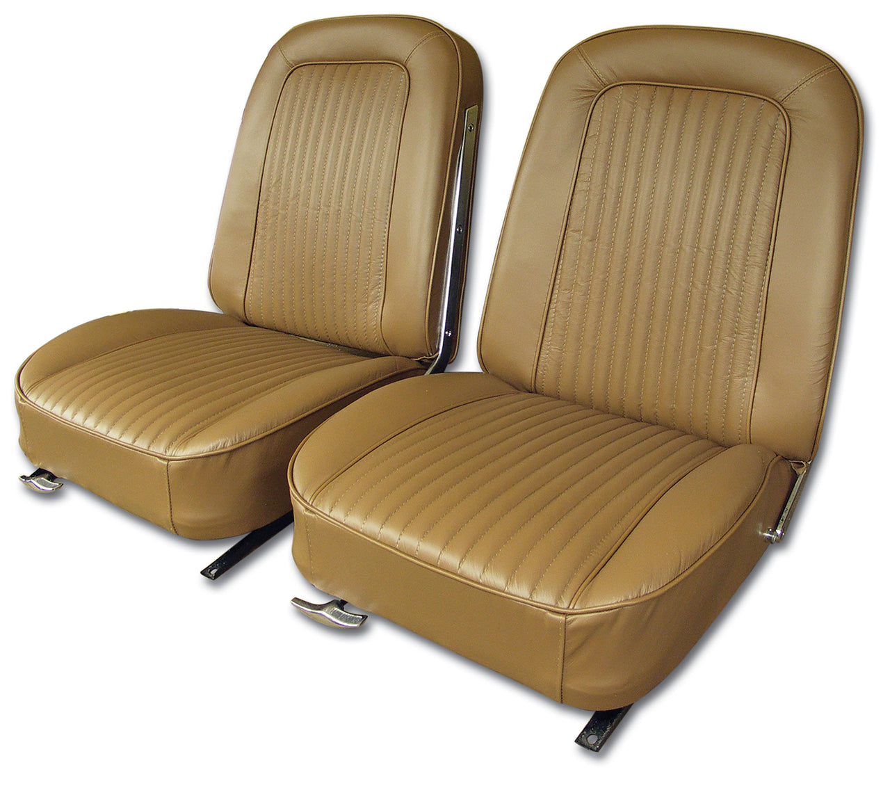 1964-1964 Corvette Leather Seat Covers Saddle-418454-Corvette-Store-Online