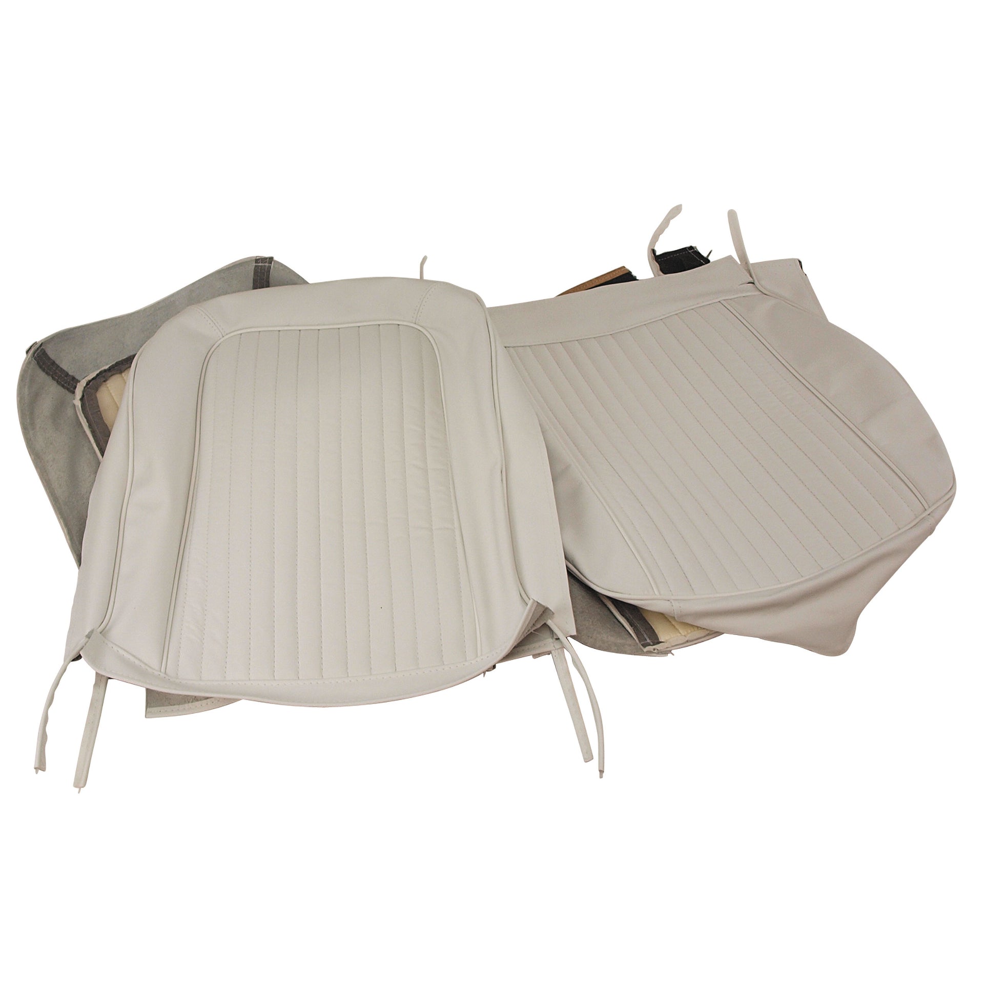 1964-1964 Corvette Leather Seat Covers White-418465-Corvette-Store-Online