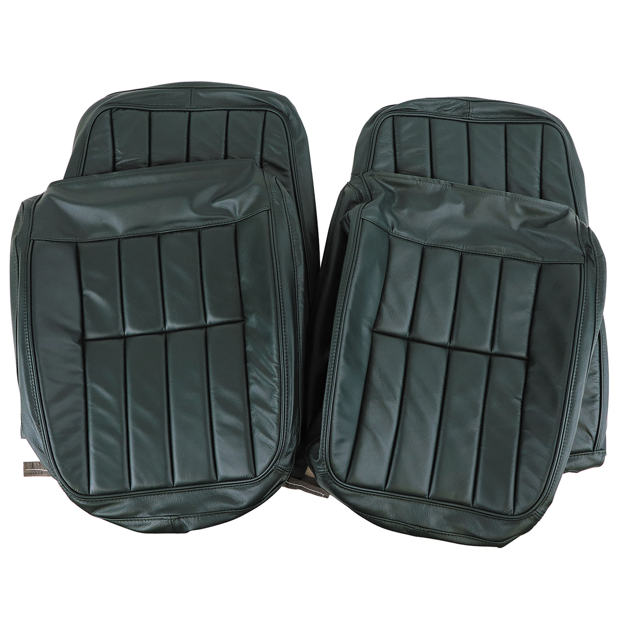 1969-1969 Corvette Leather Seat Covers Green-418914-Corvette-Store-Online