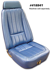 1969-1969 Corvette Leather Seat Covers Bright Blue-418941-Corvette-Store-Online