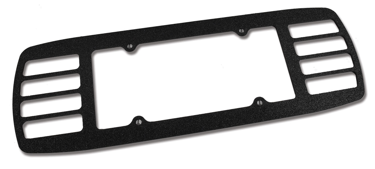 1997-2004 Corvette License Louver Acrylic Black-41905-Corvette-Store-Online