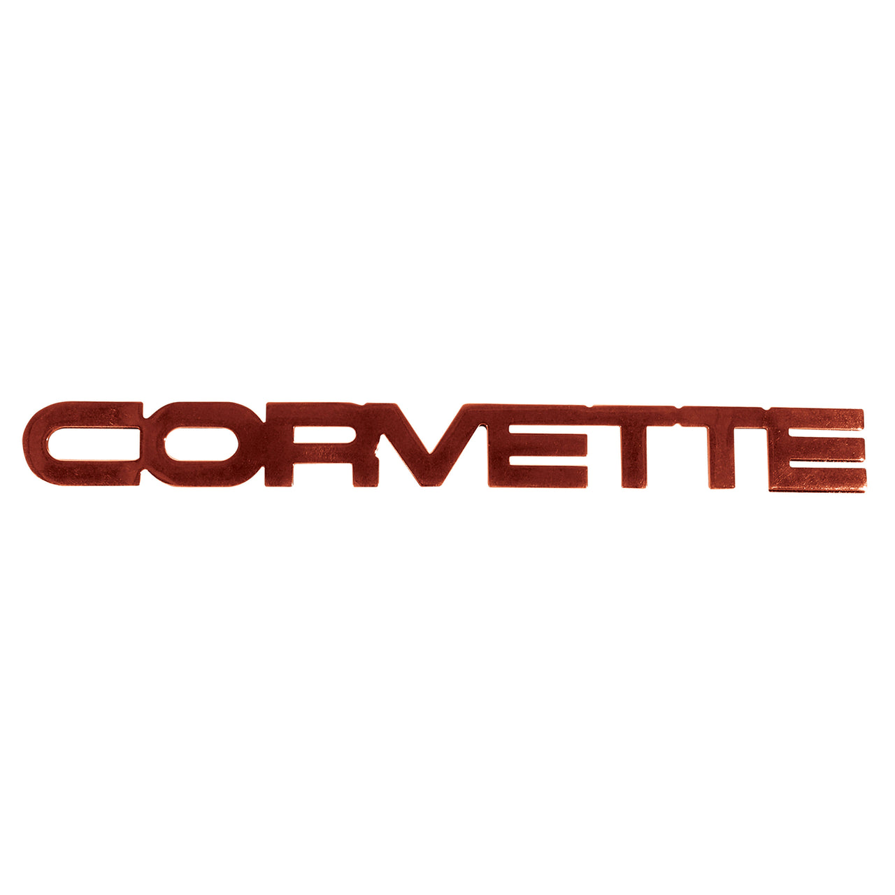 1984-1990 Corvette Emblem Rear Acrylic Red-41909-Corvette-Store-Online