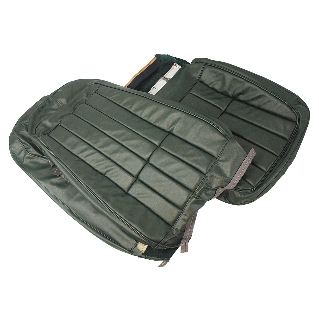 1970-1970 Corvette Leather Seat Covers Green 100%-Leather-419117-Corvette-Store-Online