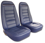 1972-1972 Corvette Leather Seat Covers Royal Blue 100%-Leather-419447-Corvette-Store-Online