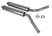 1956-1962 Corvette Mufflers Round Hi-Performance-41950-Corvette-Store-Online