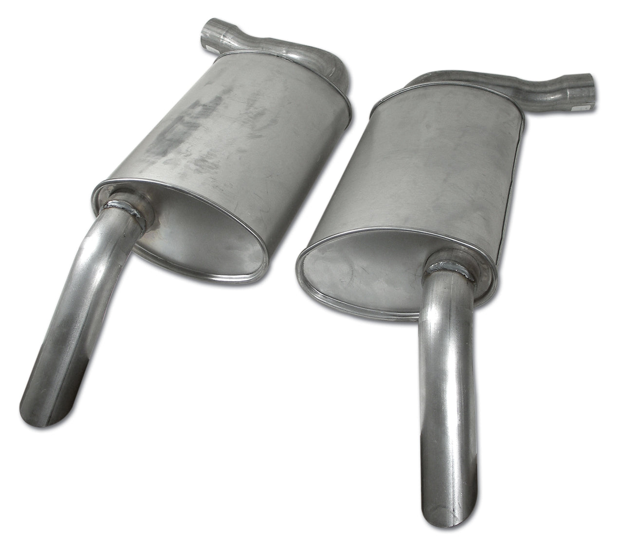 1975-1977 Corvette Mufflers 225 Inch Oval-41957-Corvette-Store-Online