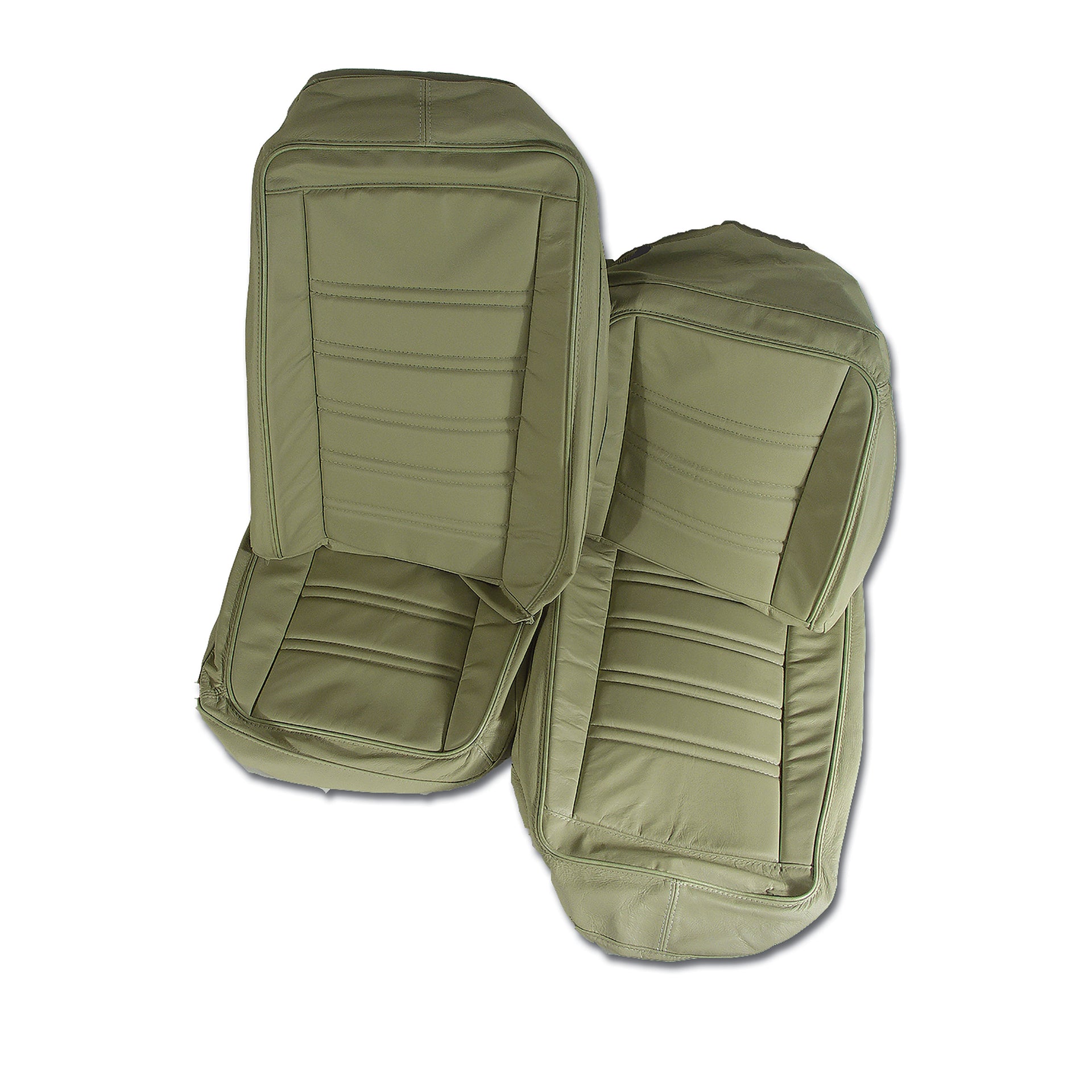 1975-1975 Corvette Leather Seat Covers Neutral 100%-Leather-419616-Corvette-Store-Online