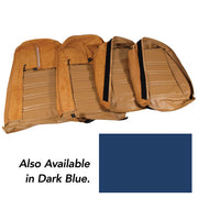 1975-1975 Corvette Leather Seat Covers Dark Blue 100%-Leather-419643-Corvette-Store-Online
