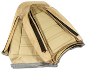 1976-1977 Corvette Leather Seat Covers Buckskin 100%-Leather-419857-Corvette-Store-Online