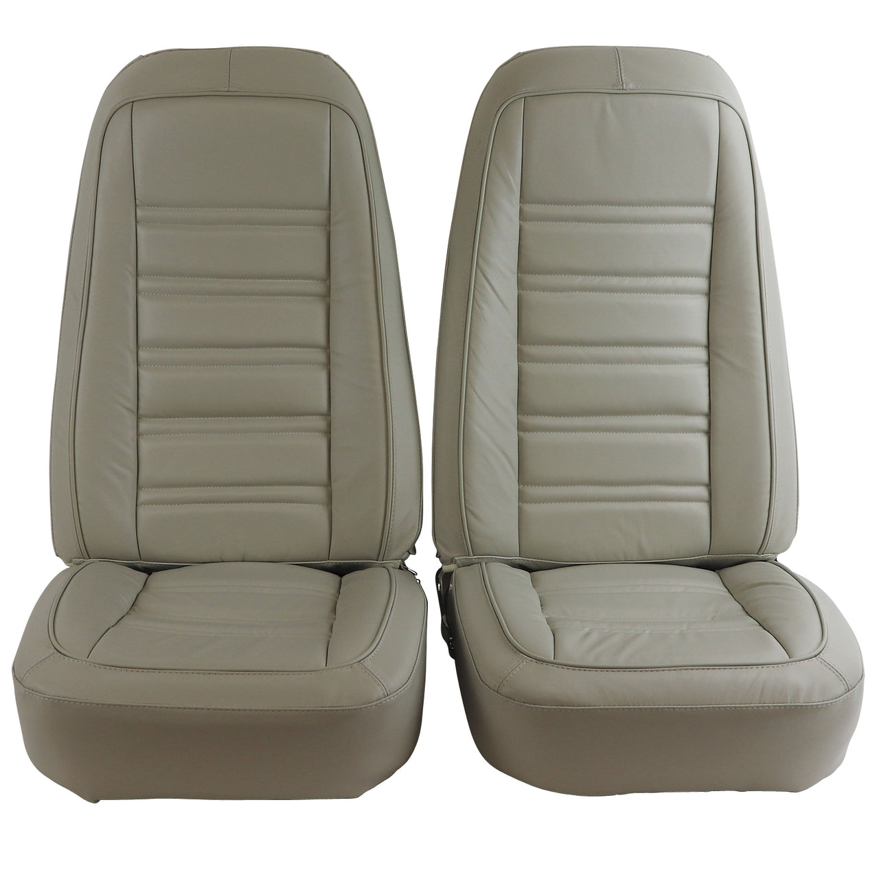 1978-1978 Corvette Mounted Seats Oyster 100% Leather-419873M-Corvette-Store-Online