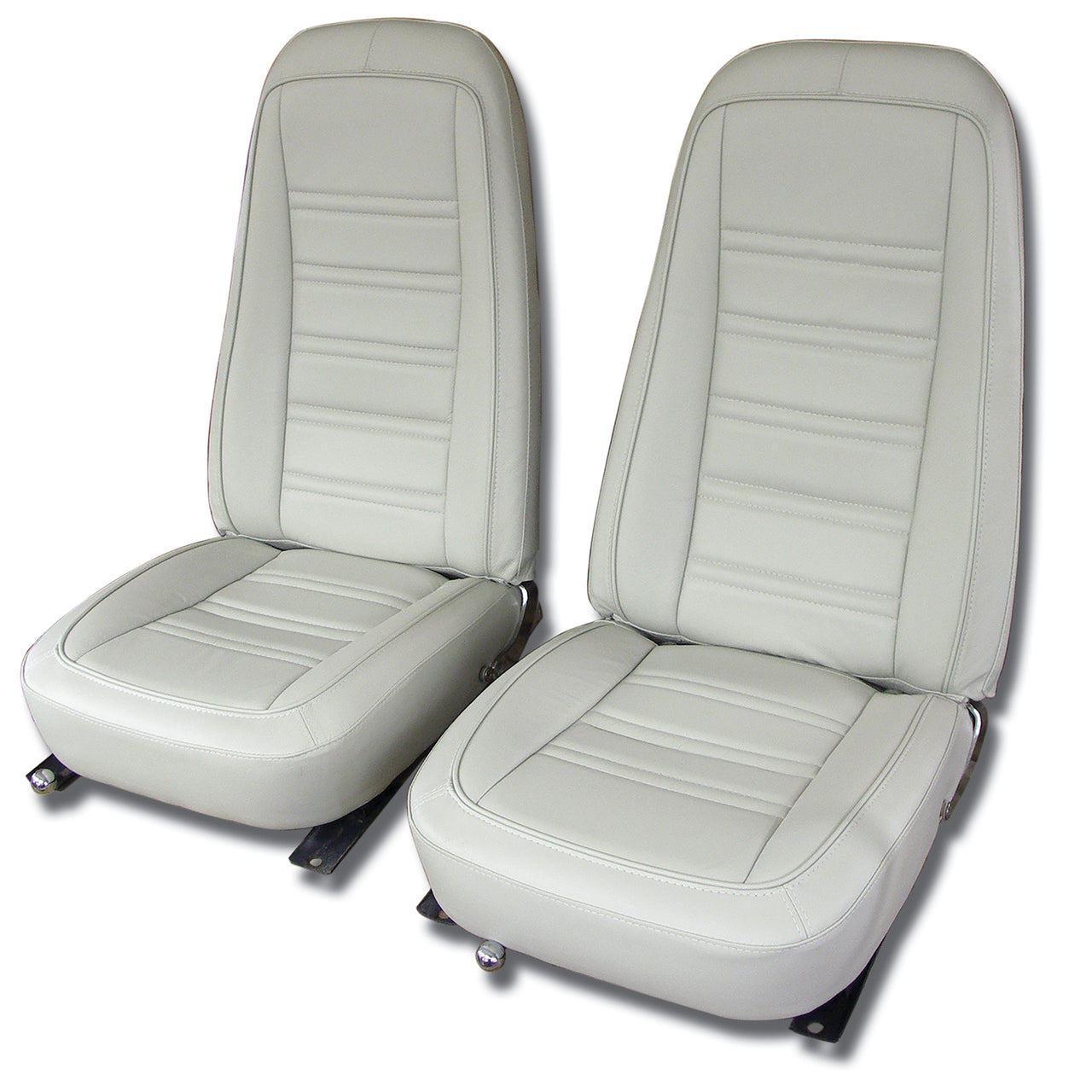 1978-1978 Corvette Leather Seat Covers Oyster 100%-Leather-419873-Corvette-Store-Online