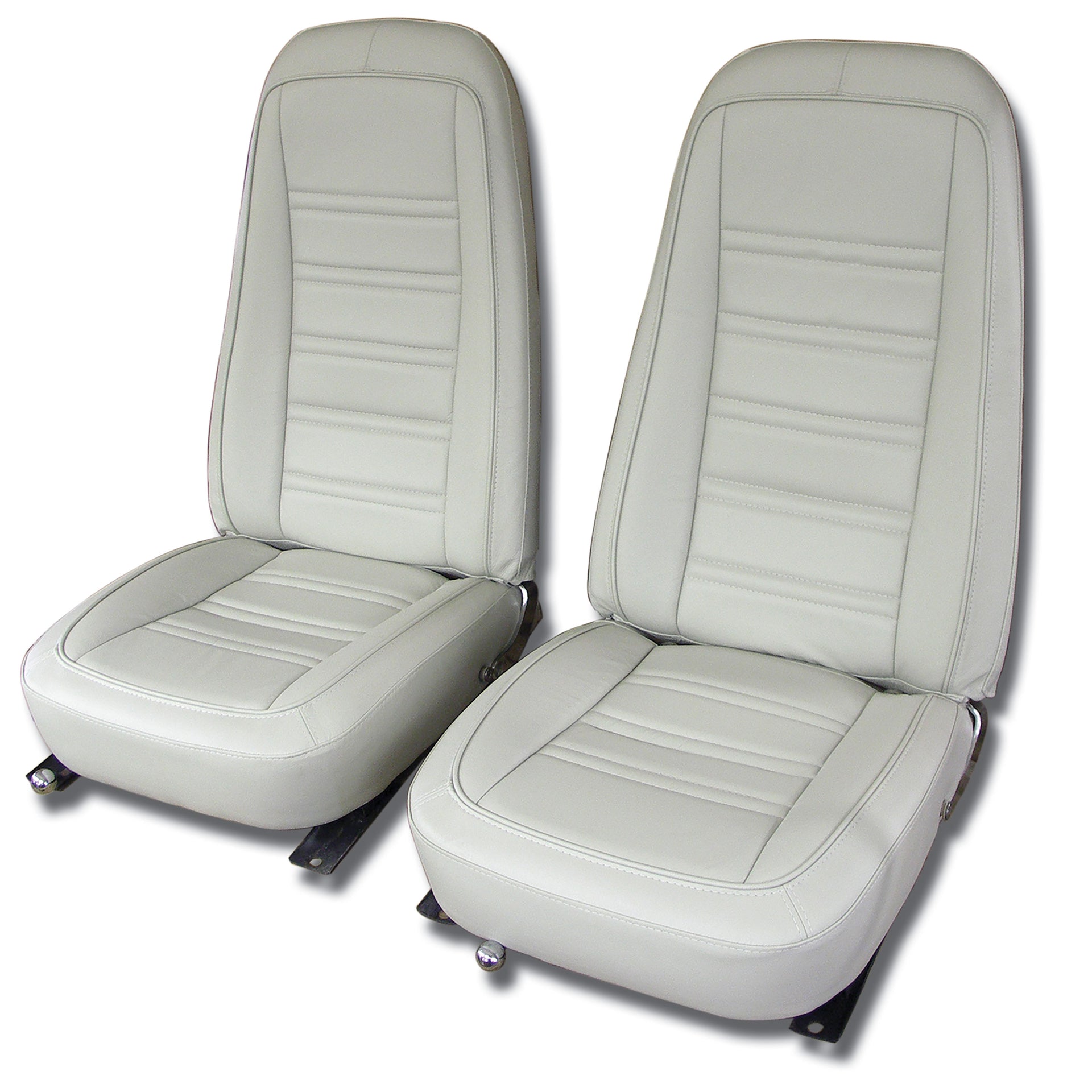 1978-1978 Corvette Leather Seat Covers Oyster 100%-Leather-419873-Corvette-Store-Online