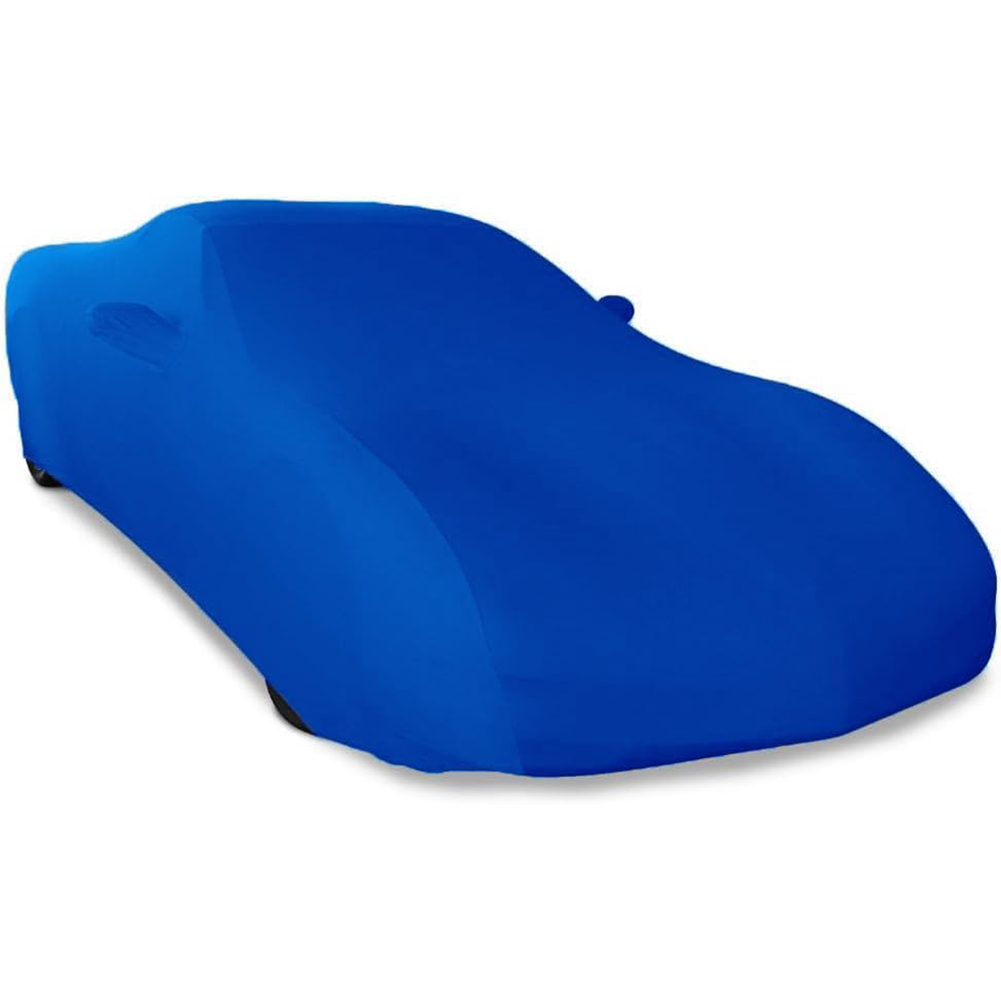 Corvette Ultraguard Stretch Satin Car Cover - Medium Blue - Indoor : 1984-1996 C4