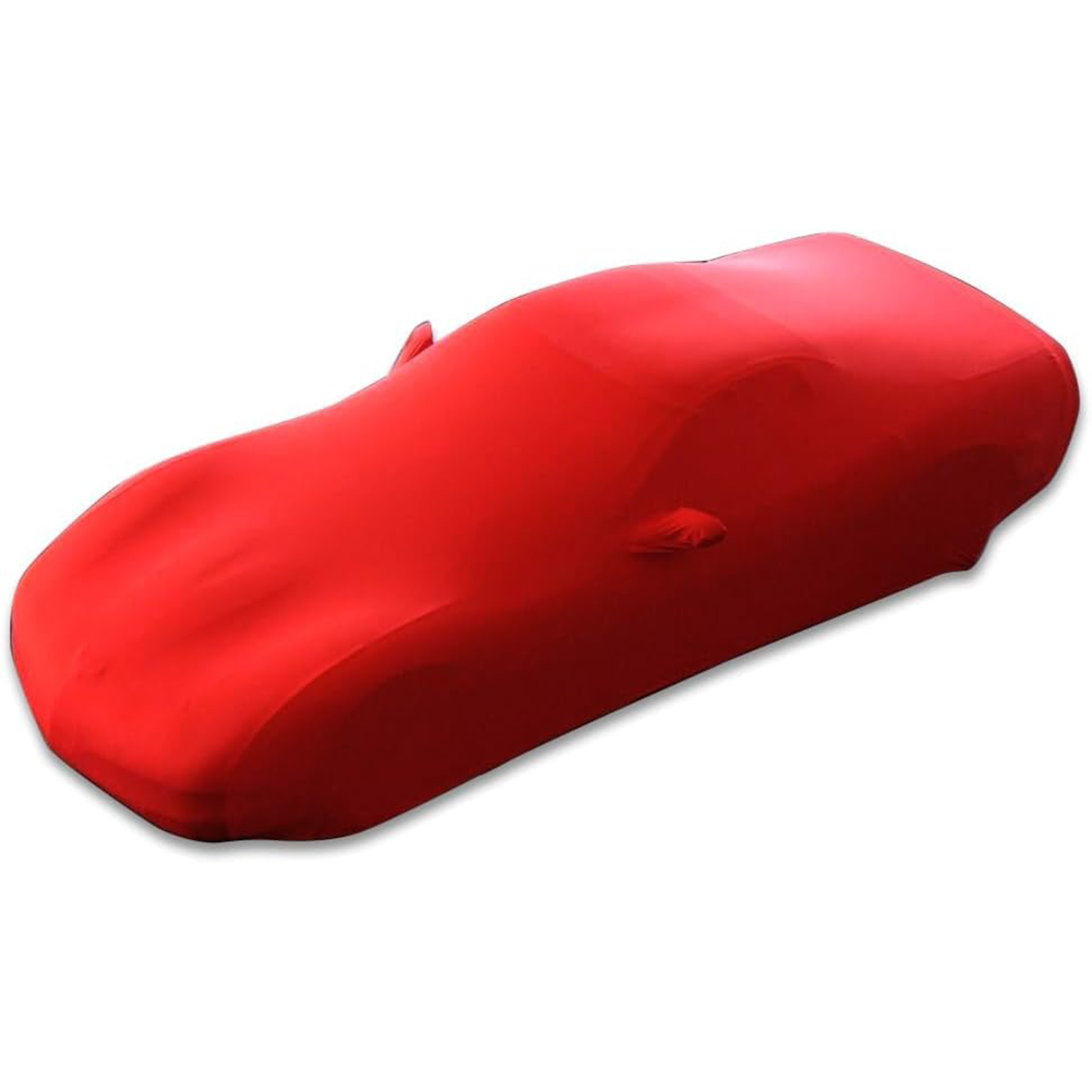 Corvette Ultraguard Stretch Satin Car Cover - Red - Indoor : 1984-1996 C4