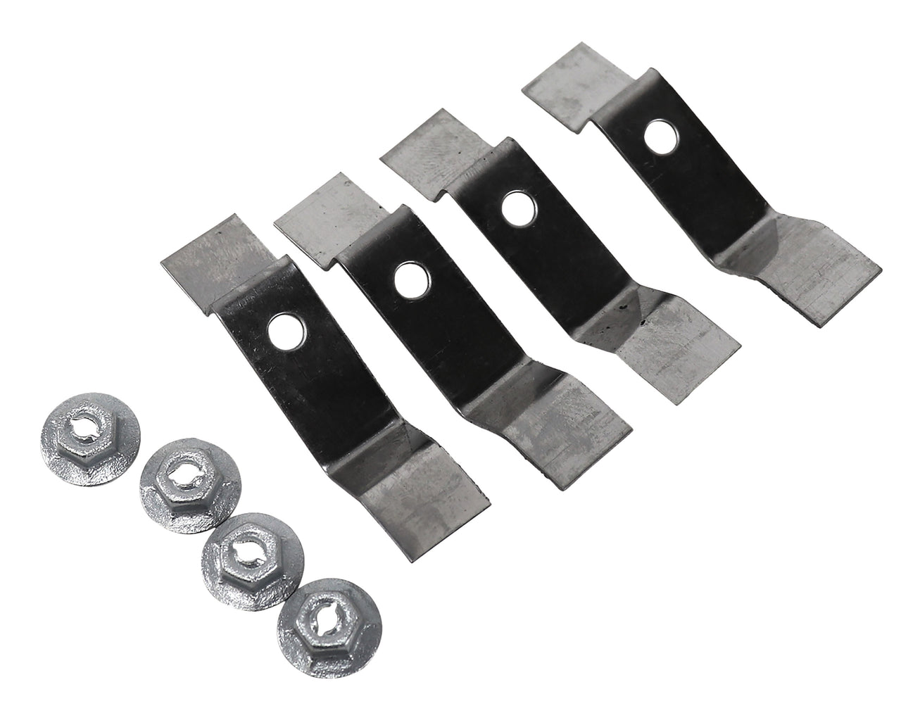 1958-1961 Corvette Door Panel Reflector Bracket 4 Pieces-42013-Corvette-Store-Online