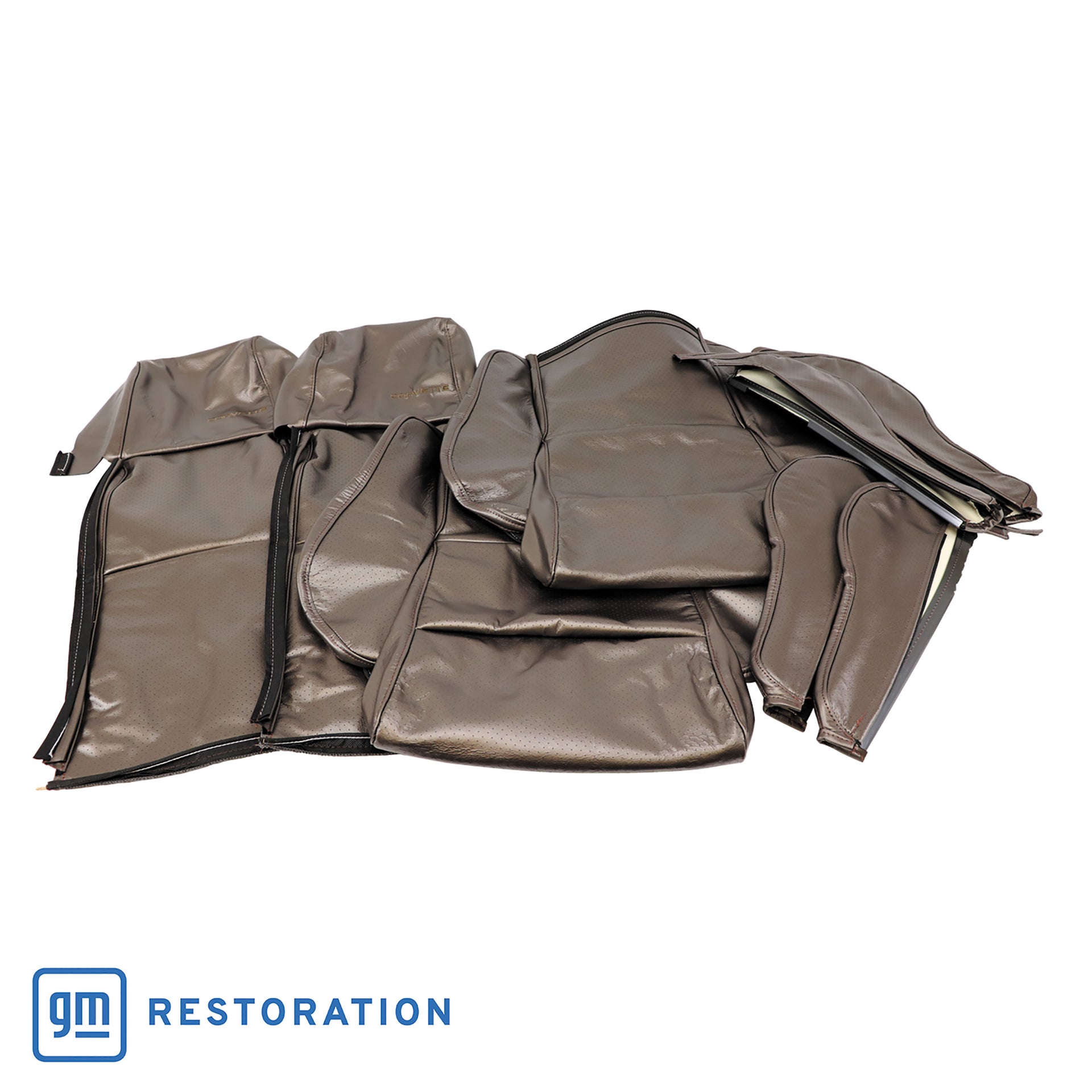 1984-1987 Corvette Leather Seat Covers Bronze Sport-420571-Corvette-Store-Online