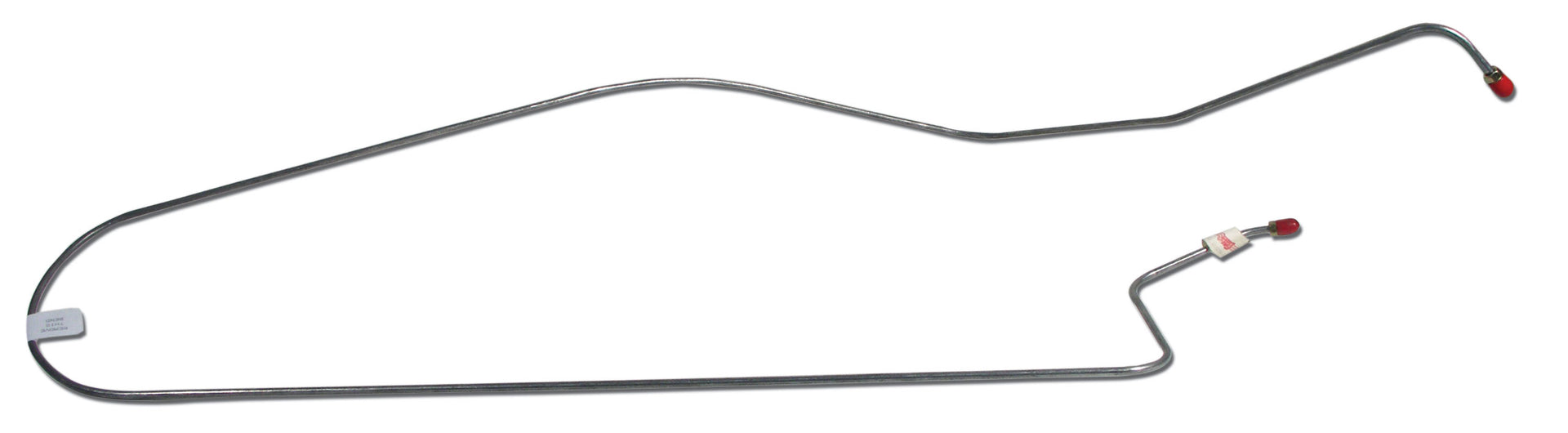 1965-1965 Corvette Brake Line Master Cylinder To Left Rear Block W/PB 3/16 Inch-42062-Corvette-Store-Online