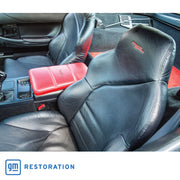 1996-1996 Corvette Leather Seat Covers Black Grand Sport 100%-Leather W/Foam-420820-Corvette-Store-Online