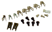 1967-1967 Corvette Brake Line Clip & Screw Set Correct-42085-Corvette-Store-Online