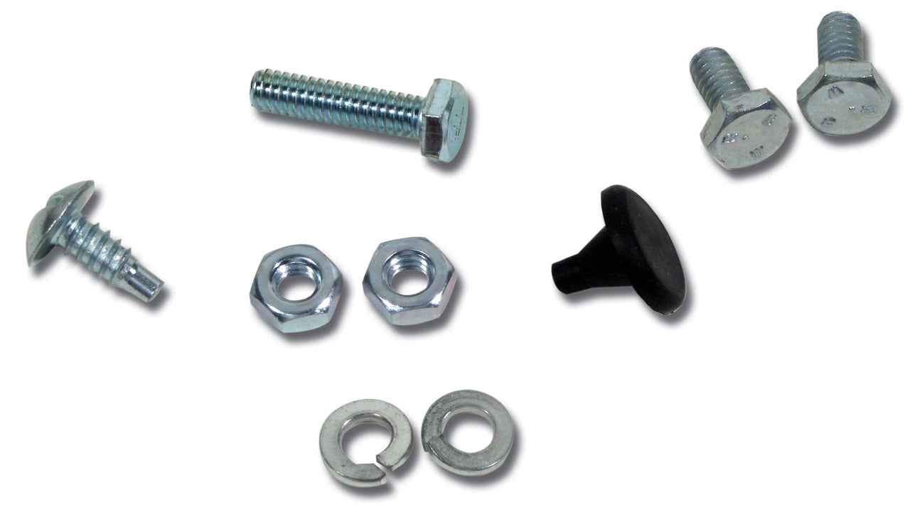 1966-1967 Corvette License Bracket Bolt Set. 427 Automatic W/Air Conditioning - CA-42109-Corvette-Store-Online