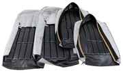 1970-1971 Corvette "Leather-Like" Vinyl Seat Covers Black-421220-Corvette-Store-Online