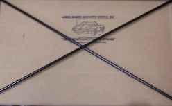 1963-1965 Corvette Radiator Support Cross Rods 327 W/O Air Conditioning-42142-Corvette-Store-Online