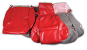 1986-1988 Corvette "Leather-Like" Vinyl Seat Covers Red Standard-421875-Corvette-Store-Online